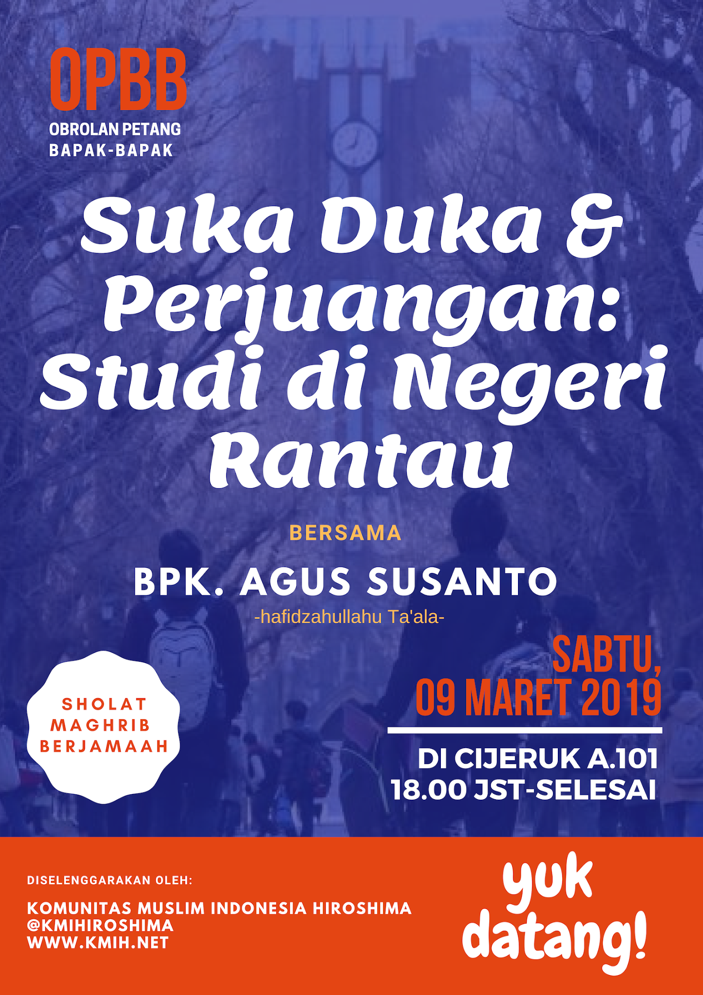 OPBB : Suka Duka & Perjuangan Studi di Negeri Rantau