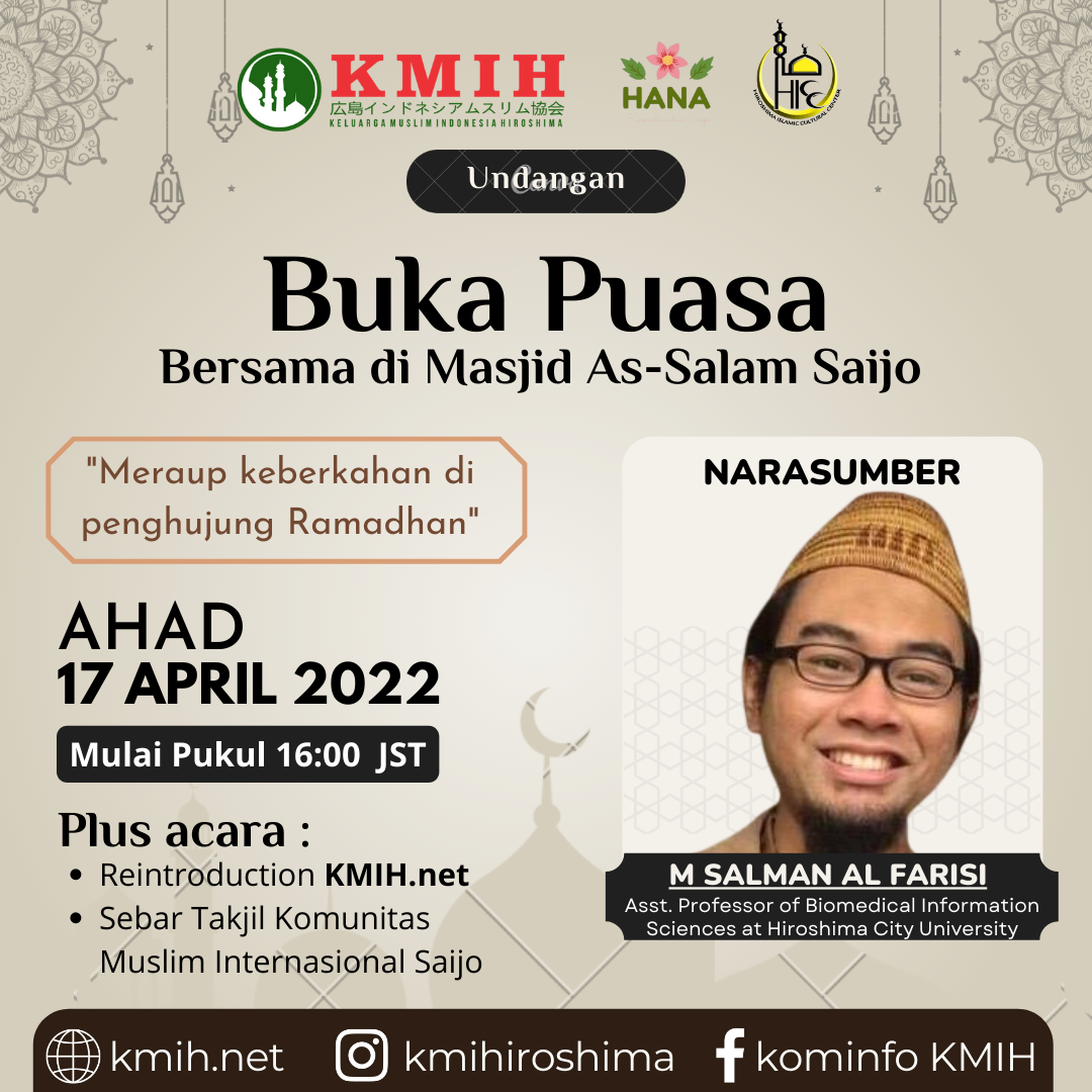 Buka Puasa Bersama di Masjid Assalam Saijo